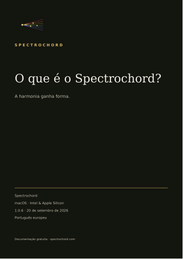Capa da apresentação do Spectrochord